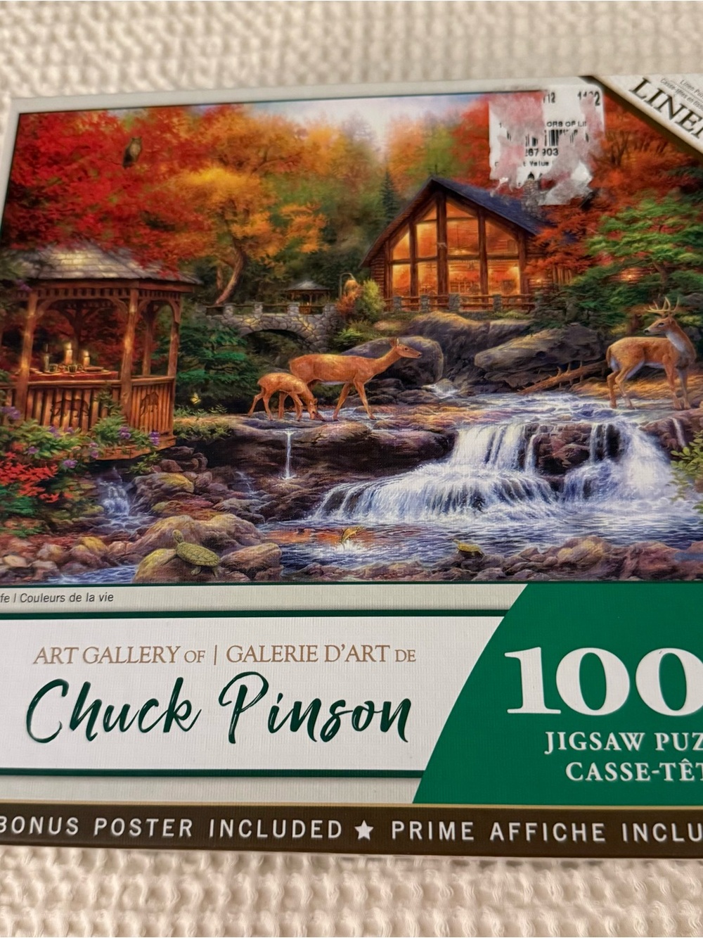 Chuck Pinson 1000-Piece Jigsaw Puzzle - Scenic Fall Colors